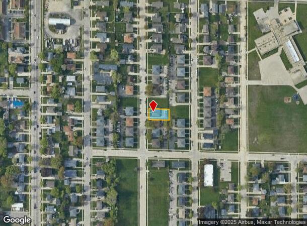  4705 37Th Ave, Kenosha, WI Parcel Map