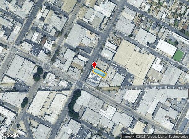 3310 S Main St, Los Angeles, CA Parcel Map
