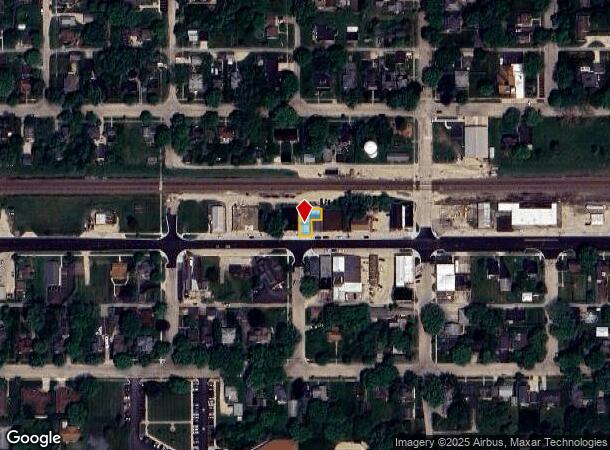  114 W Comanche Ave, Shabbona, IL Parcel Map
