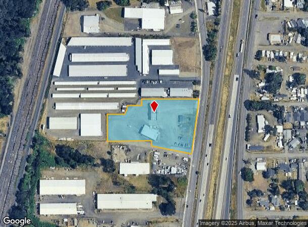 1130 Old Salem Rd Ne, Albany, OR Parcel Map
