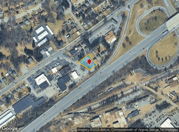  2545 Sanford Ave Sw, Roanoke, VA Parcel Map