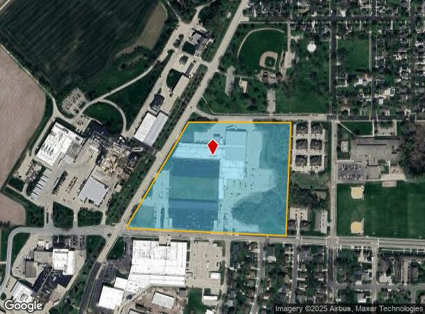  801 Janesville Ave, Fort Atkinson, WI Parcel Map