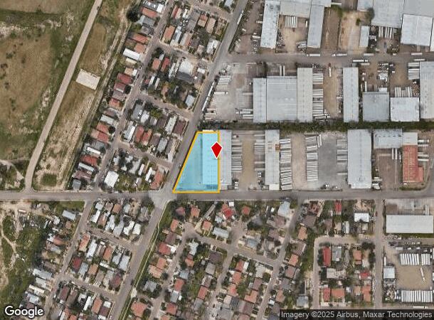  1910 Markley Ln, Laredo, TX Parcel Map