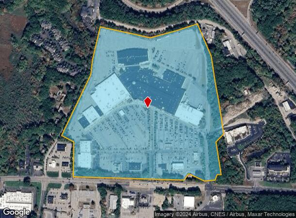  622 George Washington Hwy, Lincoln, RI Parcel Map