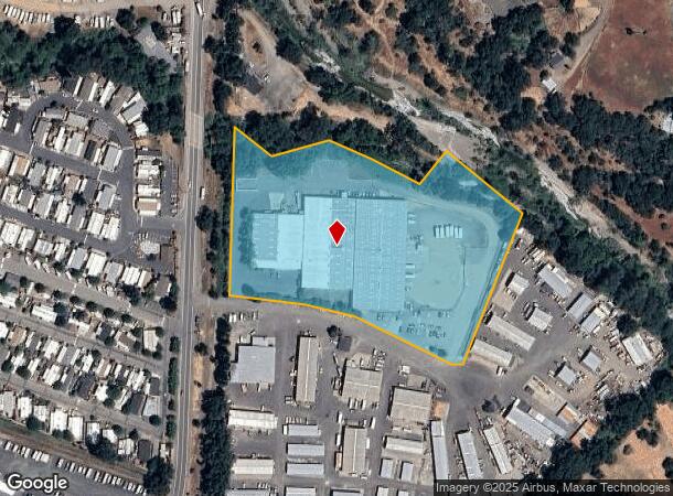  1 Carousel Ln, Ukiah, CA Parcel Map