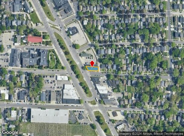  22100 Woodward Ave, Ferndale, MI Parcel Map