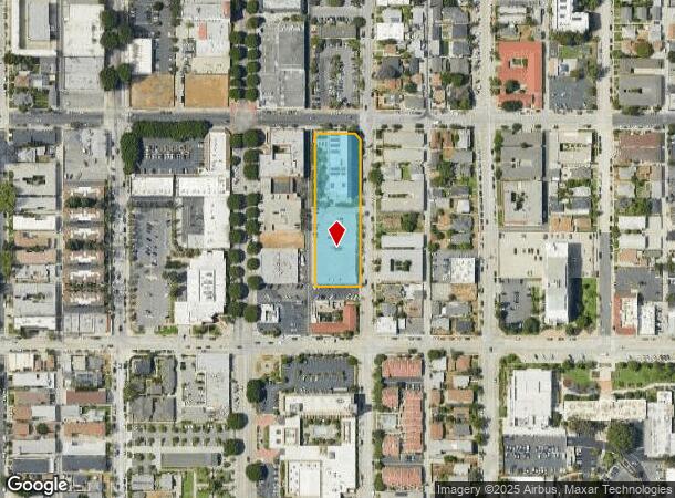  7215 Bright Ave, Whittier, CA Parcel Map