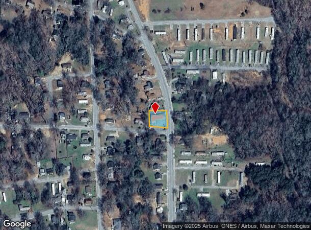 N Broad St, Clinton, SC Parcel Map