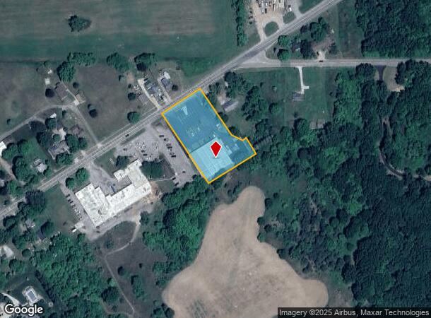614 N Main St, Olivet, MI Parcel Map