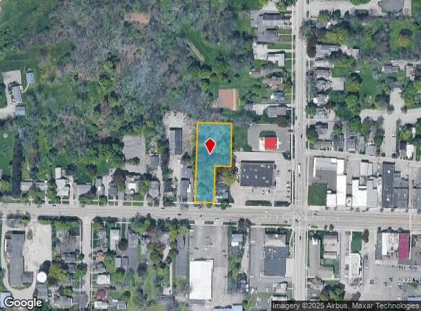  22 W Main St, Le Roy, NY Parcel Map