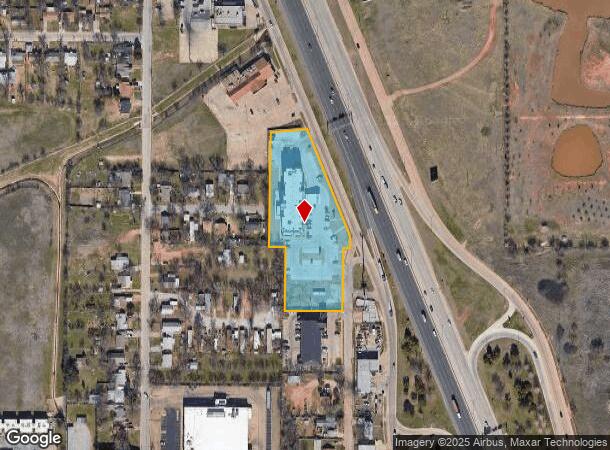 1020 Central Fwy, Wichita Falls, TX Parcel Map