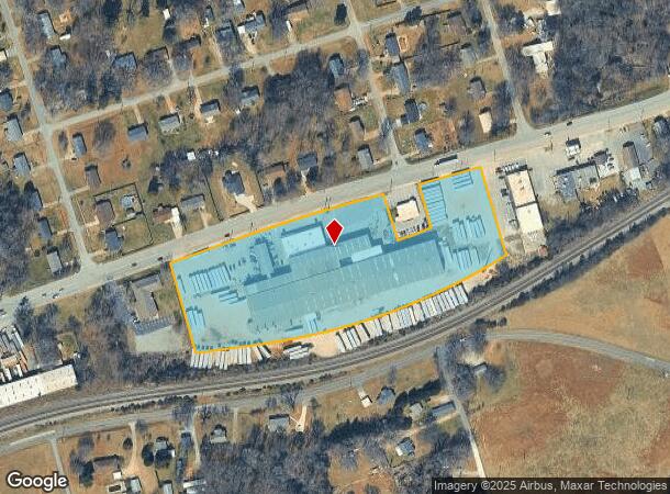 1705 Old Georgia Hwy, Gaffney, SC Parcel Map