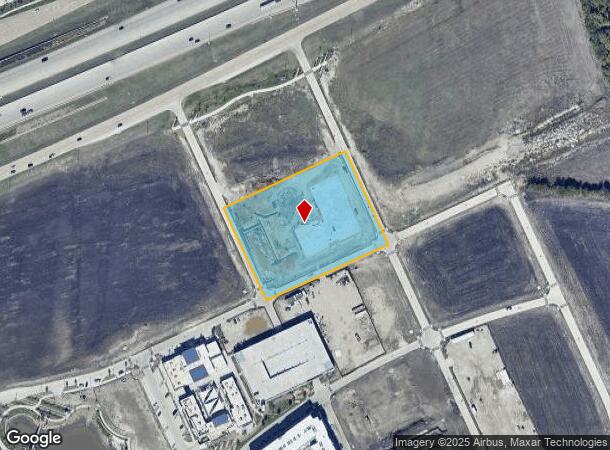  1234 Johnson Rd, Allen, TX Parcel Map
