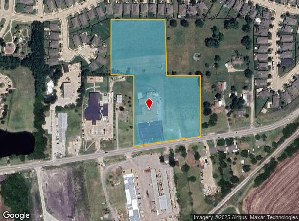  813 W Holiday, Rockwall, TX Parcel Map