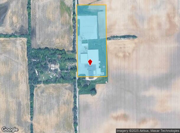 3722 N Messick Rd, New Castle, IN Parcel Map