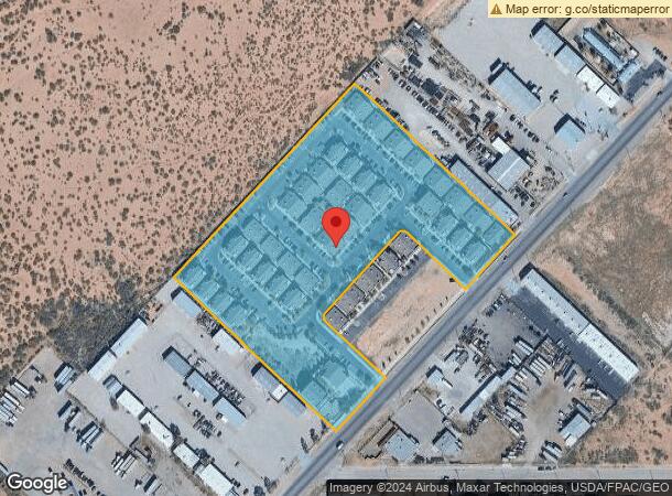  11001 Dyer St, El Paso, TX Parcel Map