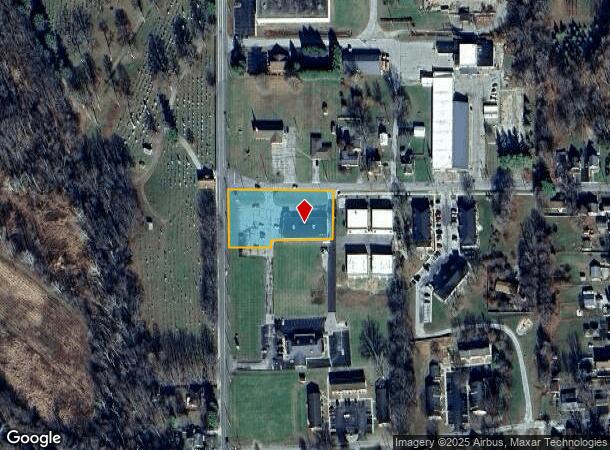 263 W Morgan St, Knightstown, IN Parcel Map