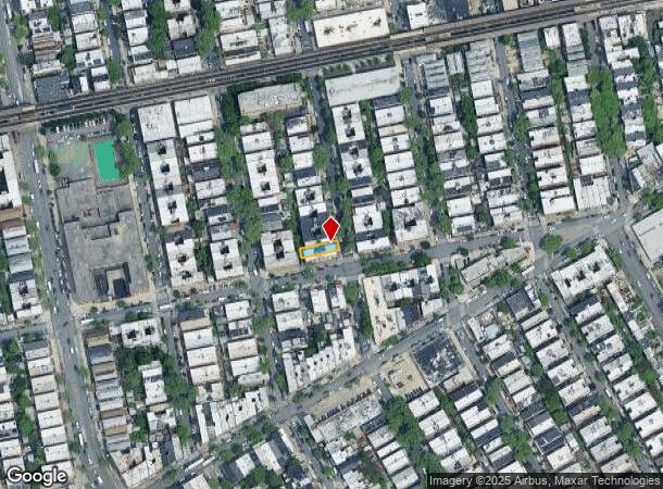 600 Wyona St, Brooklyn, NY Parcel Map