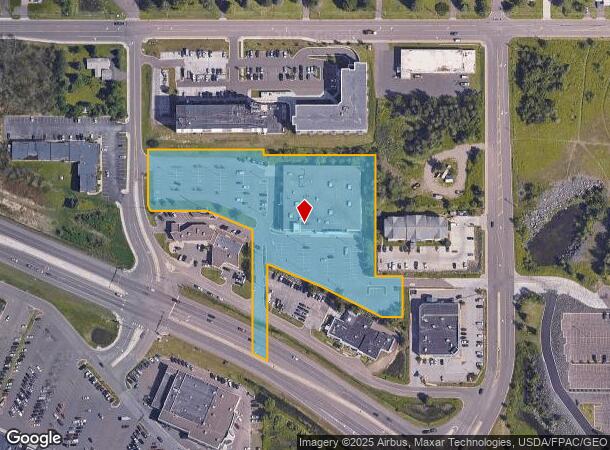  1307 Miller Trunk Hwy, Duluth, MN Parcel Map