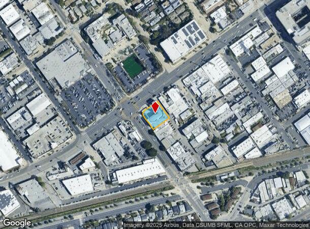 11668 W Olympic Blvd, Los Angeles, CA Parcel Map