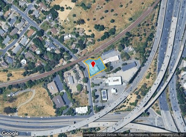  1270 Springbrook Rd, Walnut Creek, CA Parcel Map