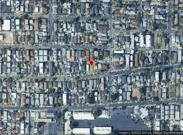  1269 W 36Th St, Los Angeles, CA Parcel Map