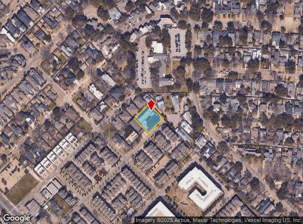  3719 Miles St, Dallas, TX Parcel Map