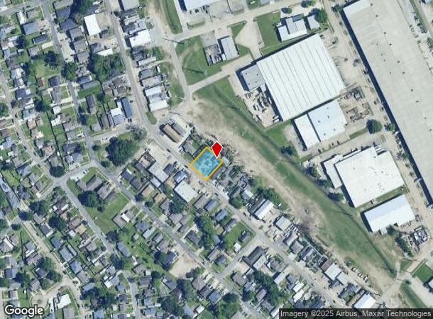459 Hickory Ave, New Orleans, LA Parcel Map