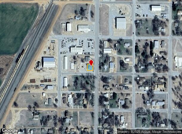 603 N 7Th St, Kiowa, KS Parcel Map
