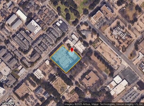  3103 Greenwood St, Dallas, TX Parcel Map