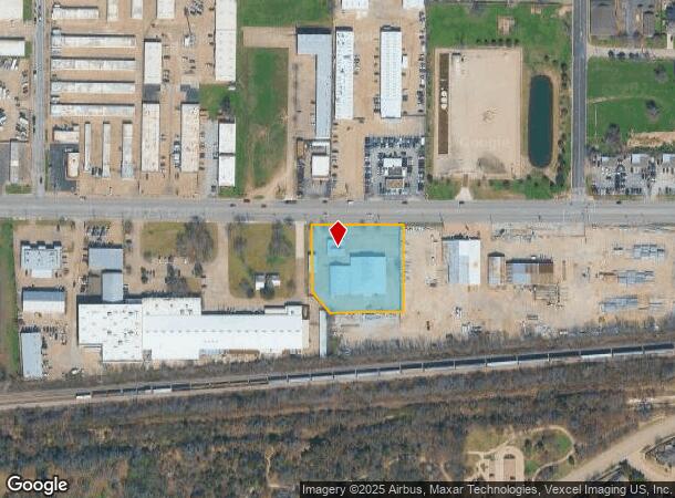 2110 W Division St, Arlington, TX Parcel Map