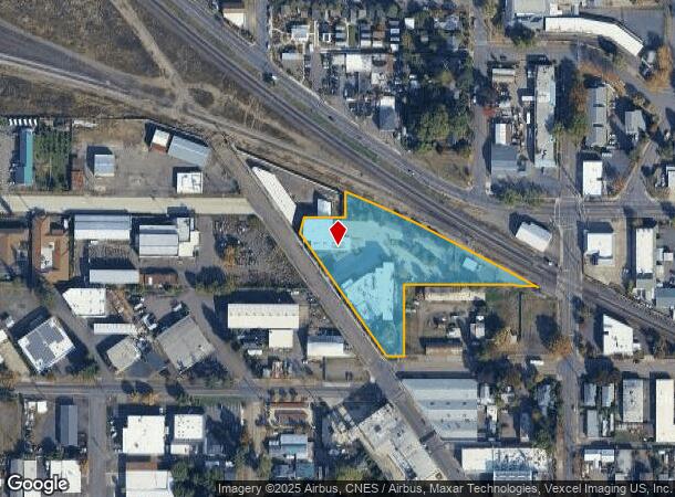 135 Blair Blvd, Eugene, OR Parcel Map