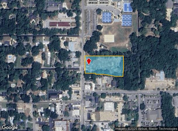  1902 Main St, Daphne, AL Parcel Map