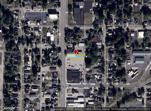  525 N Main St, Findlay, OH Parcel Map