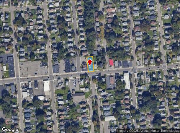 203 Robinson St, Binghamton, NY Parcel Map