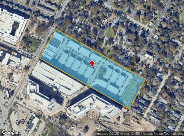  1023 Springdale Rd, Austin, TX Parcel Map
