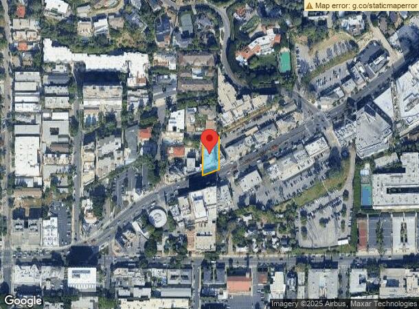  8721 W Sunset Blvd, West Hollywood, CA Parcel Map