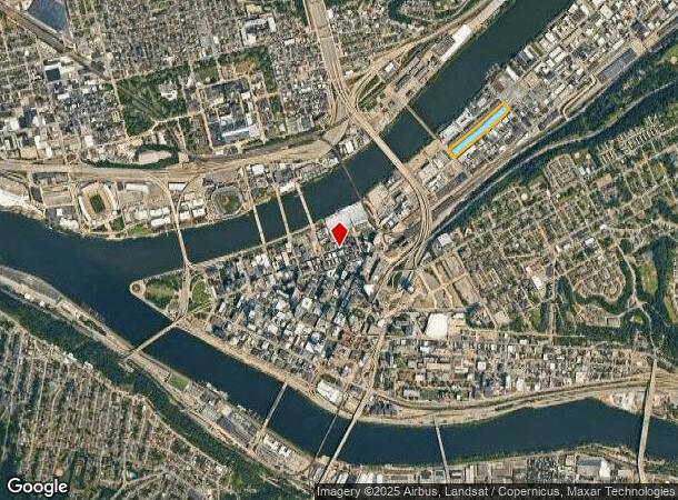  1701 Smallman St, Pittsburgh, PA Parcel Map