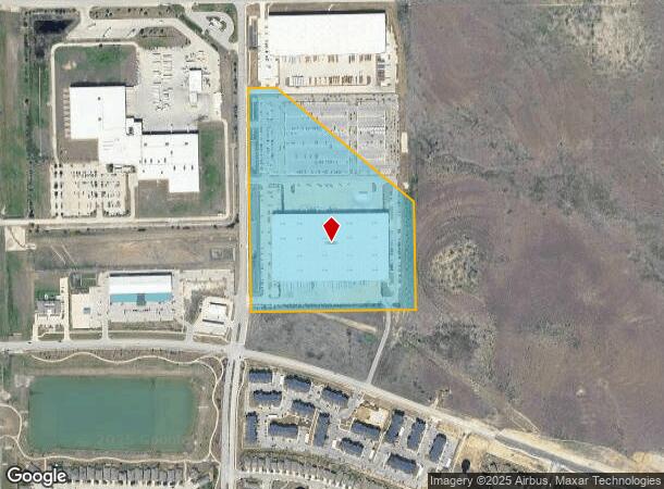  2956 Main St, Buda, TX Parcel Map