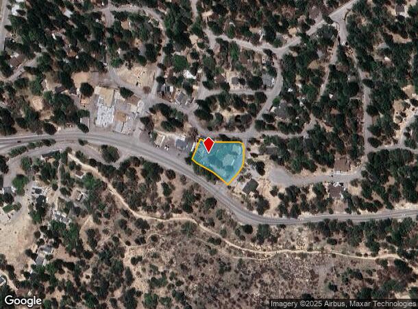 32180 Hilltop Dr, Running Springs, CA Parcel Map