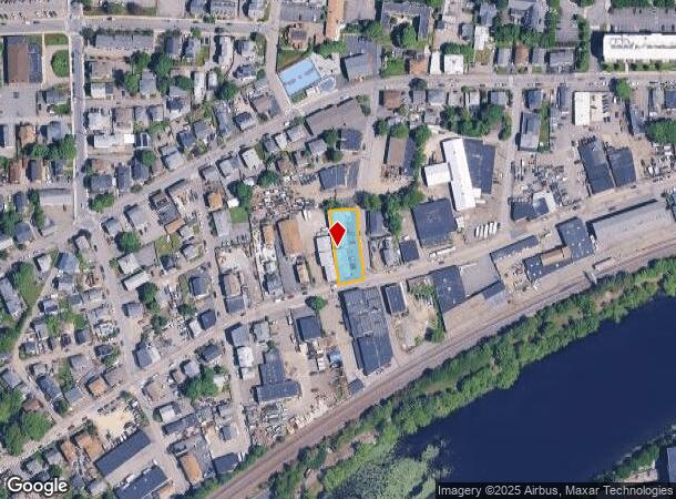  91 Felton St, Waltham, MA Parcel Map