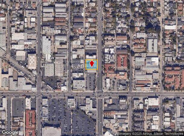1347 Redondo Ave, Long Beach, CA Parcel Map