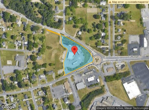  25722 Cox Rd, North Dinwiddie, VA Parcel Map