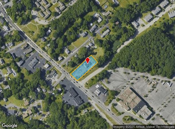  728 Fall River Ave, Seekonk, MA Parcel Map