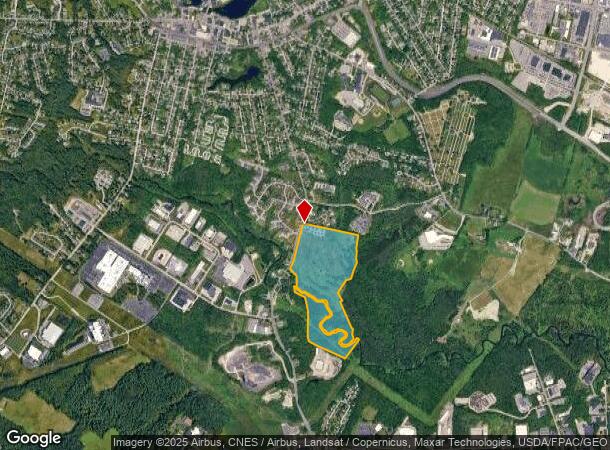 4 Twin Falls Dr, Westbrook, ME Parcel Map
