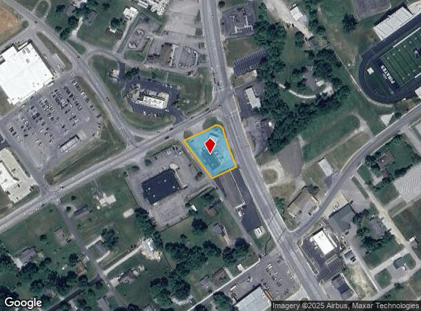  1075 Market St, Charlestown, IN Parcel Map