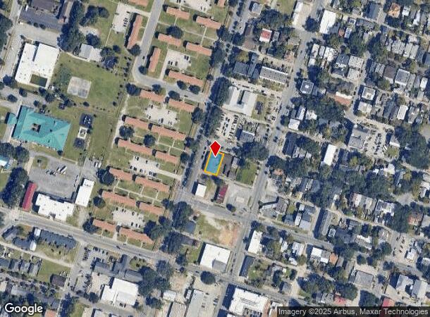  1204 Martin Luther King Jr Blvd, Savannah, GA Parcel Map