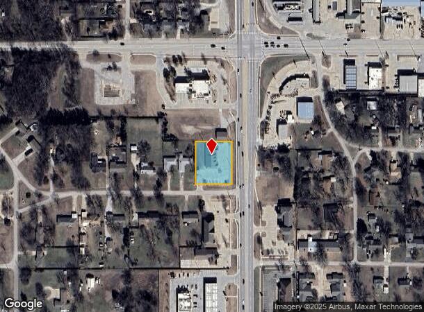 1725 Se Washington Blvd, Bartlesville, OK Parcel Map