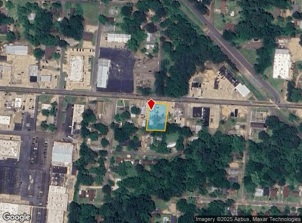  1023 W Washington St, Camden, AR Parcel Map