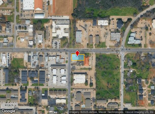  208 W Randol Mill Rd, Arlington, TX Parcel Map